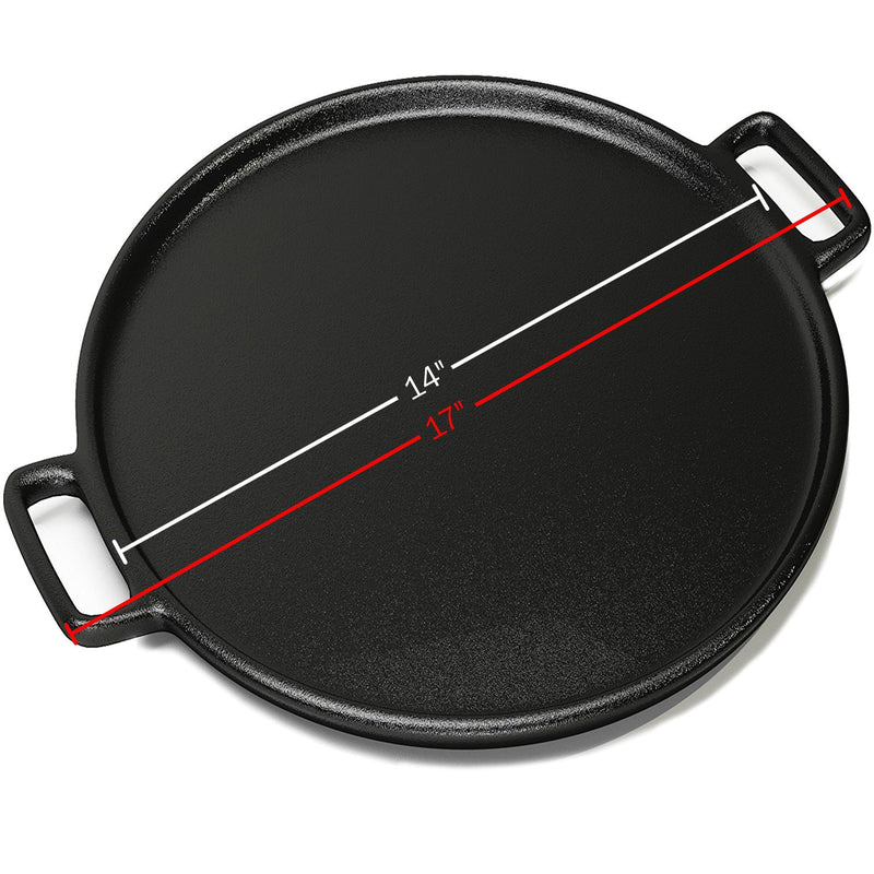 Pizza Pan with Lip 14in Blackout 140ct (19144)
