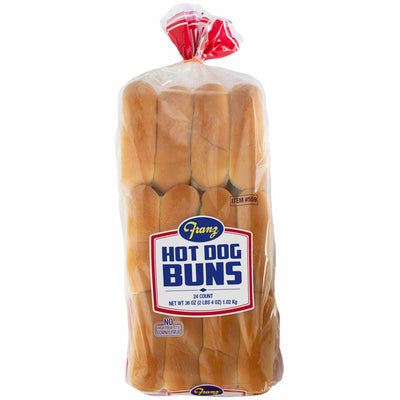 Franz Hot Dog Buns 6" 24ct