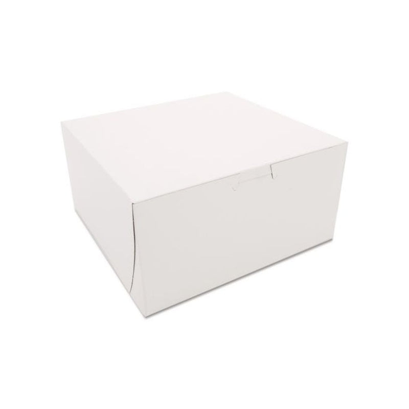 Bakery Box Non-Window White 8X8X4 250CT