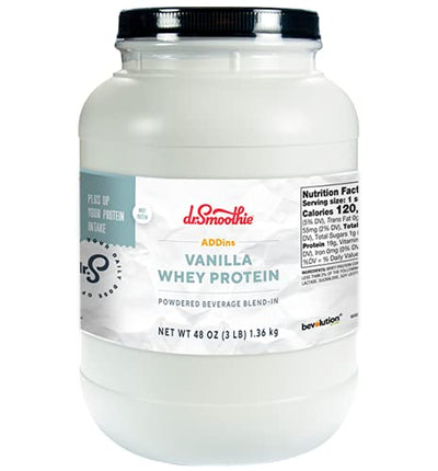 DR Smoothie Vanilla Whey Protein powder 3lb