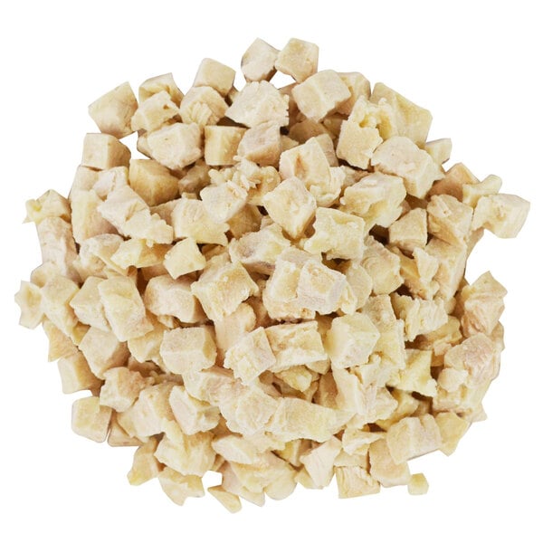 Chicken 1/2in. Diced White/Dk Cooked 2/5lb Brakebush (5254)