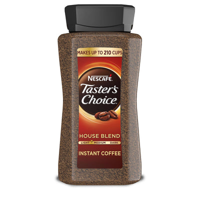 NESCAFE Taster's Choice Instant Coffee House Blend Light-Medium Roast 14oz