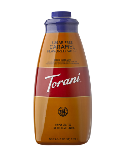 Torani Sugar Free Caramel Sauce 4/64oz 01-0866