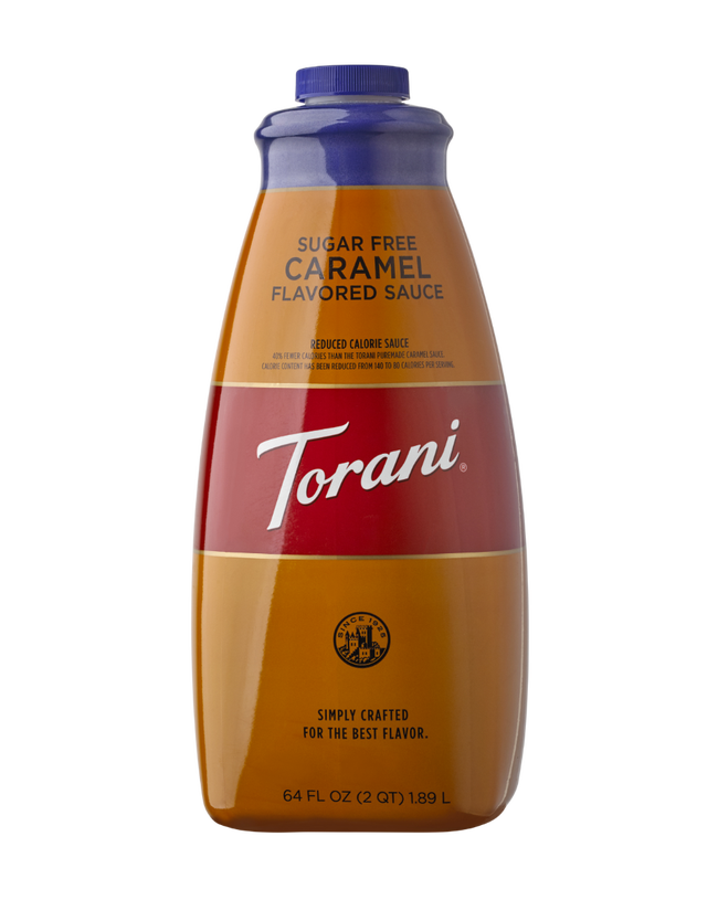 Torani Sugar Free Caramel Sauce 4/64oz 01-0866