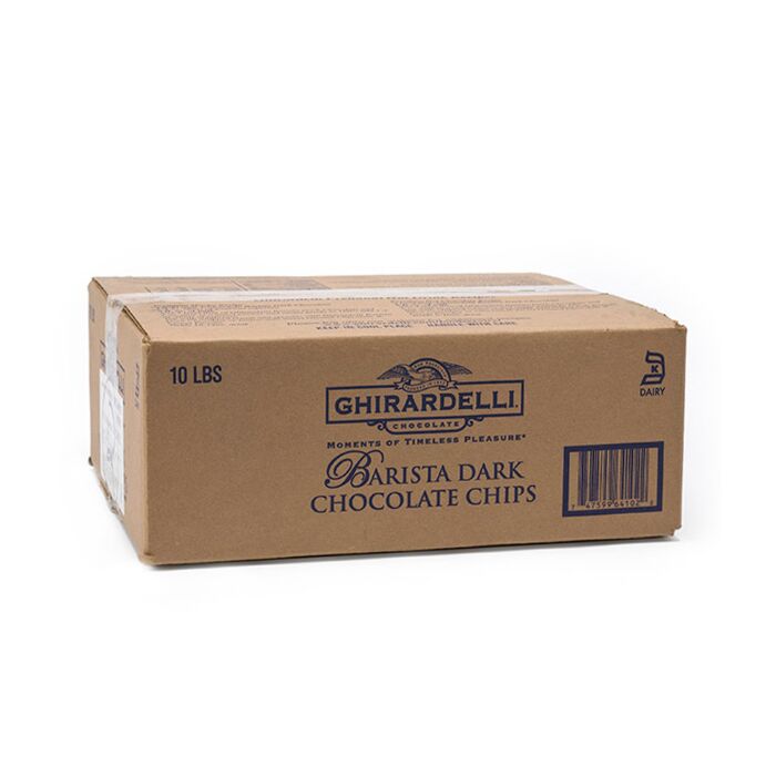 Ghirardelli Barista Dark Choc Mini Chips 10lb-41721-