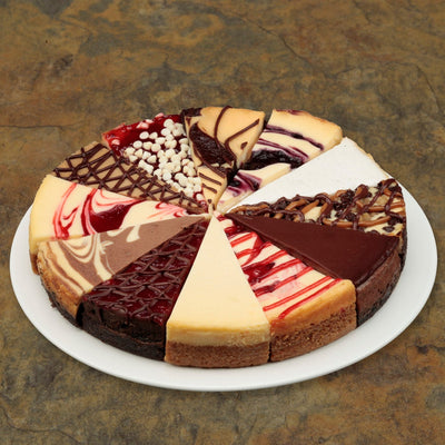 Cheesecake Assorted Variety 14 Cut 4/30oz