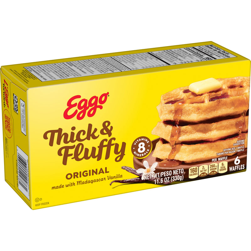 Eggo Waffle Extra Thick 6/8pk