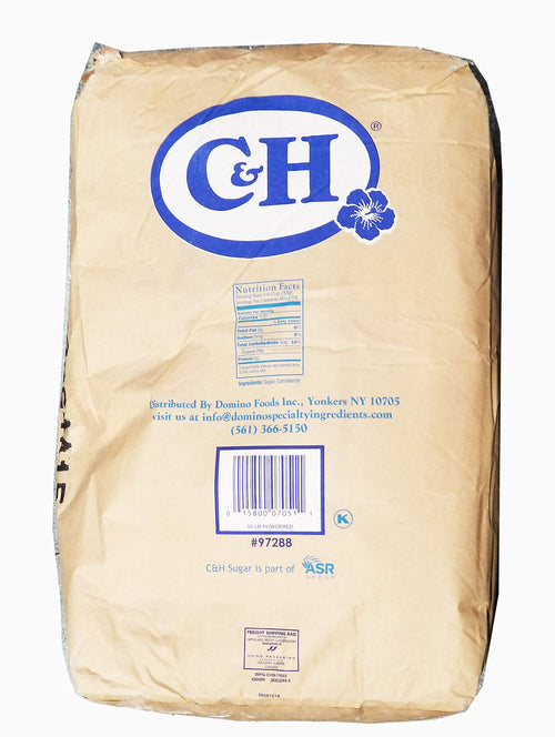 C&H Pure Cane Powdered Sugar 50lb