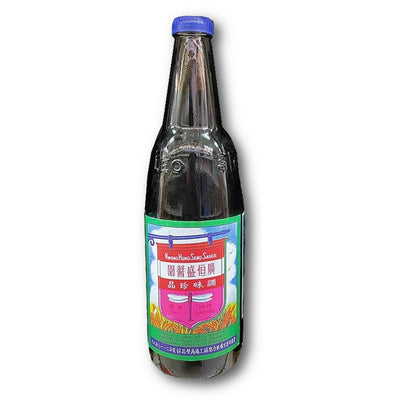 Kwong Hung Seng Black Soy Sauce 21oz Bottle