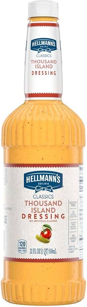 Dressing 1000 Island Hellmann's 6/32oz