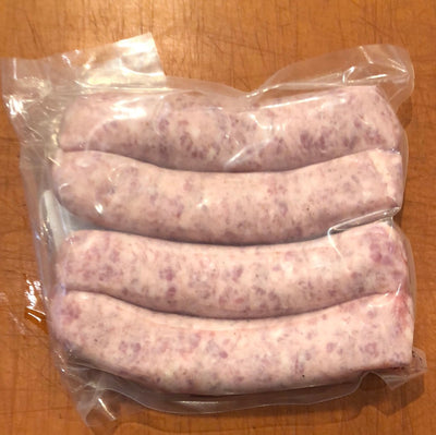 Raw Bratwursts