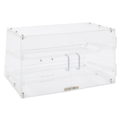 Display Case 21"x18"x12" w/ Two Trays