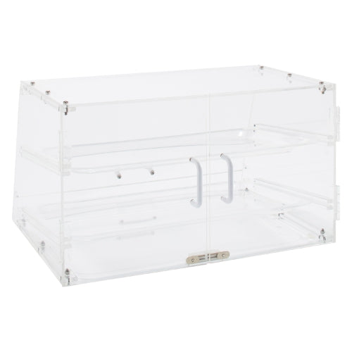 Display Case 21"x18"x12" w/ Two Trays
