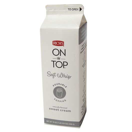 Rich's Soft Sweet Cream Whipped Topping 12/1.19lb