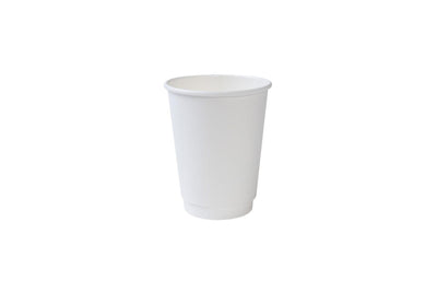 Cup 12oz Double Wall White 600ct