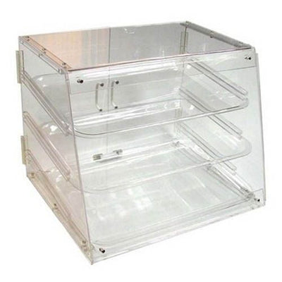 Display Case 21"x18"x16 1/2" w/ Three Trays