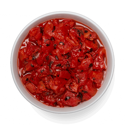 Tomato Diced Fire Roasted 6/#10 bags Paradiso
