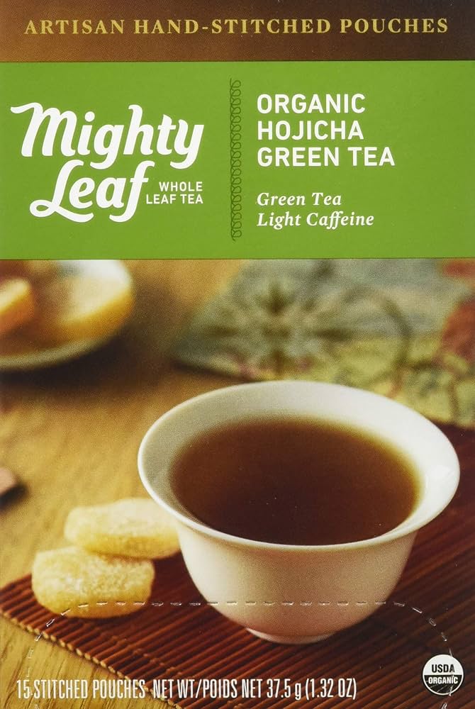 Tea Hojicha Organic 6/15ct Mighty Leaf