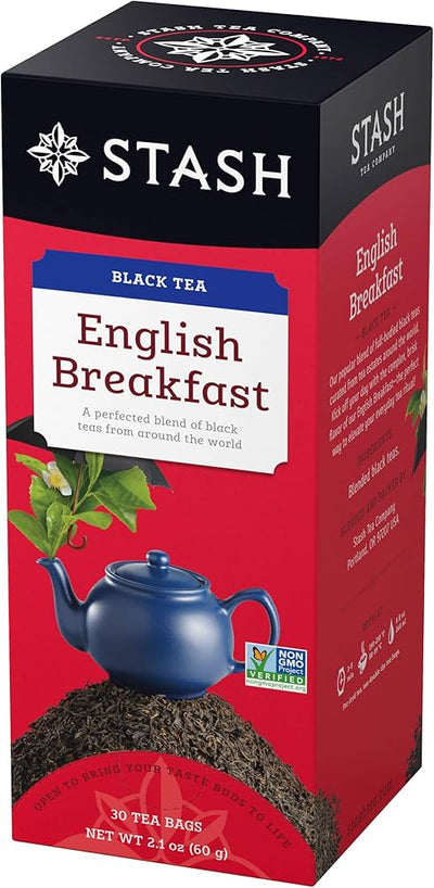 Tea English Breakfast 6/30ct Stash