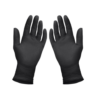 Gloves Nitrile Xtreme Black Small 10/100ct