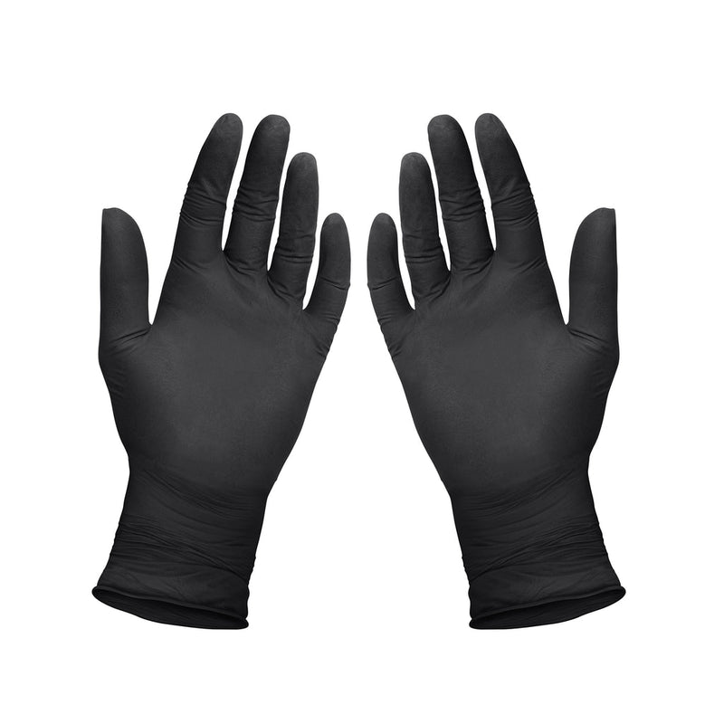Gloves Nitrile Xtreme Black Small 10/100ct