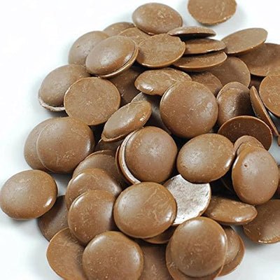 Apeels Lite Milk Chocolate 25lb Guittard