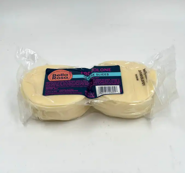 Cheese Sliced Provolone 8/1.5lb Bella Rosa