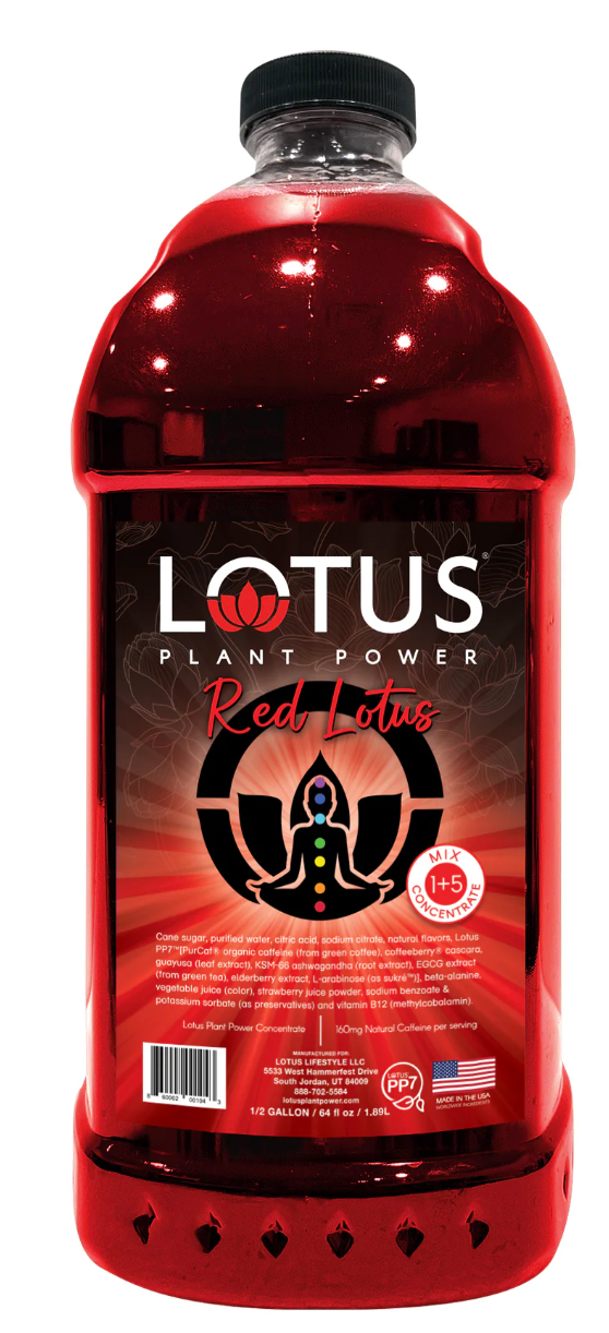 Lotus Red 6/.5gal Jugs