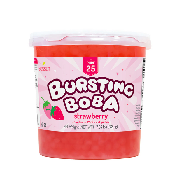 Boba Strawberry 7.26lb Bursting Boba Pure 25