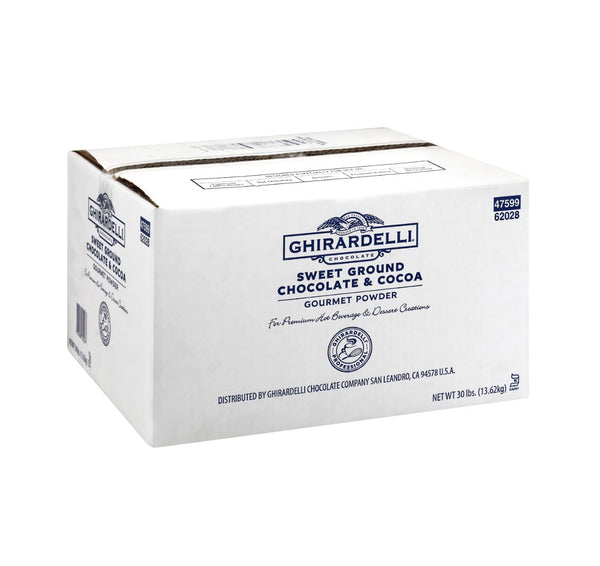 Ghirardelli Sweet Ground Choc Cocoa 30lb 62028