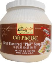 QV Beef Pho Soup Base 3lb Tub (6/case)