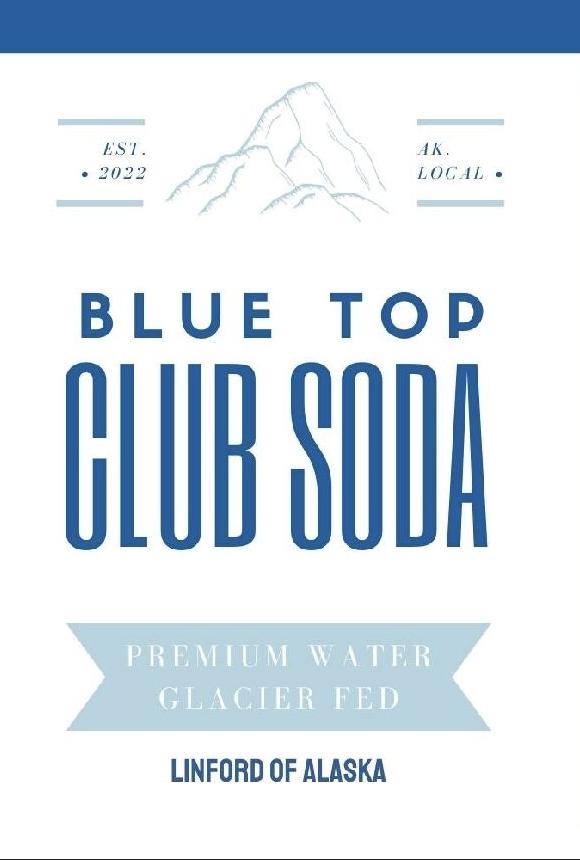 Blue Top Club Soda 12oz 24ct