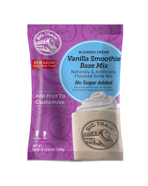 Big Train Smoothie NSA Vanilla Mix 5/3.5lbs