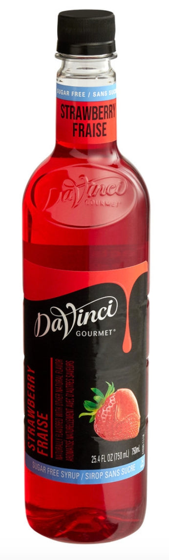 DaVinci SF Strawberry 4/750ml