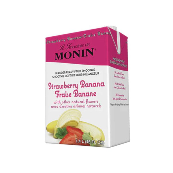 Monin Smoothie Strawberry Banana 6/1.4L