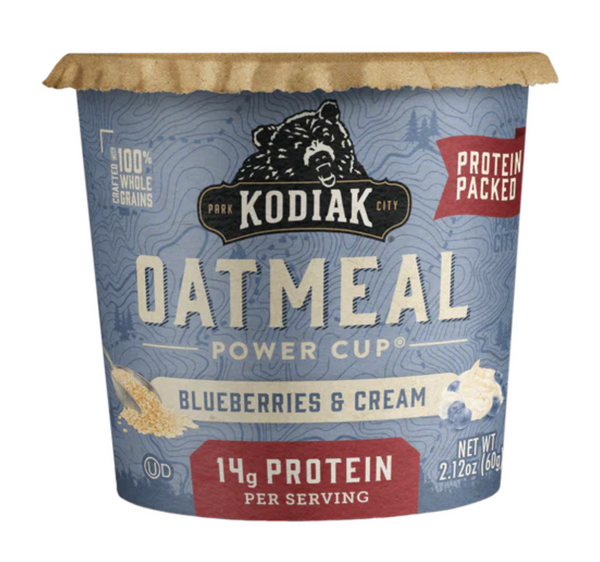 Oatmeal Cup Kodiak Cake Blueberry & Cream 12/2.12oz-1497-