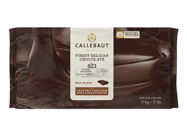 Callebaut Milk Chocolate -C823NV123-  5/11lb (31.7%)