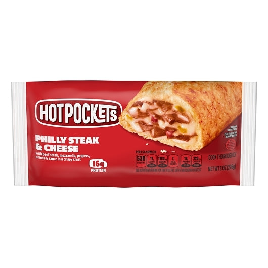 Hot Pocket Philly Stk & Cheez Stufd Snwch 12/8oz