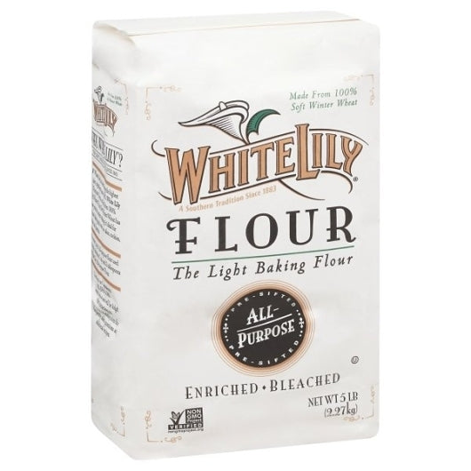 Flour All Purpose White Lily Bleached 8/5lb *** Special Order ***