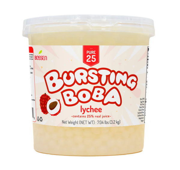 Boba Lychee 7.26lb Bursting Boba Pure 25