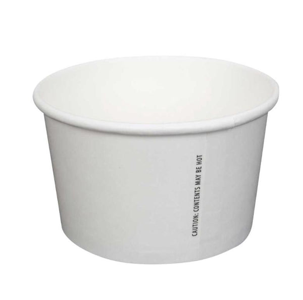 Food Container, Paper 16oz White 500ct