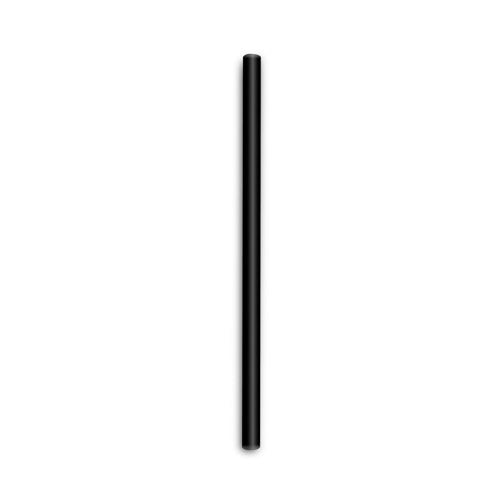 Straws Black 10.25 Wrapped 1200/cs