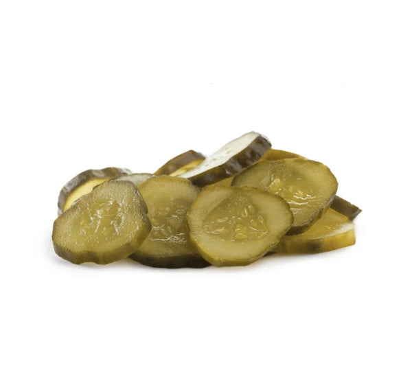 Pickles Kosher Chip 3/16in 5Gal (Crinkle Cut)