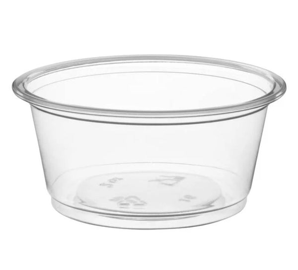 2oz Clear Plastic Souffle Cup2500ct