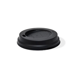 Lid - Black Hot 12-24oz 1000ct Dart