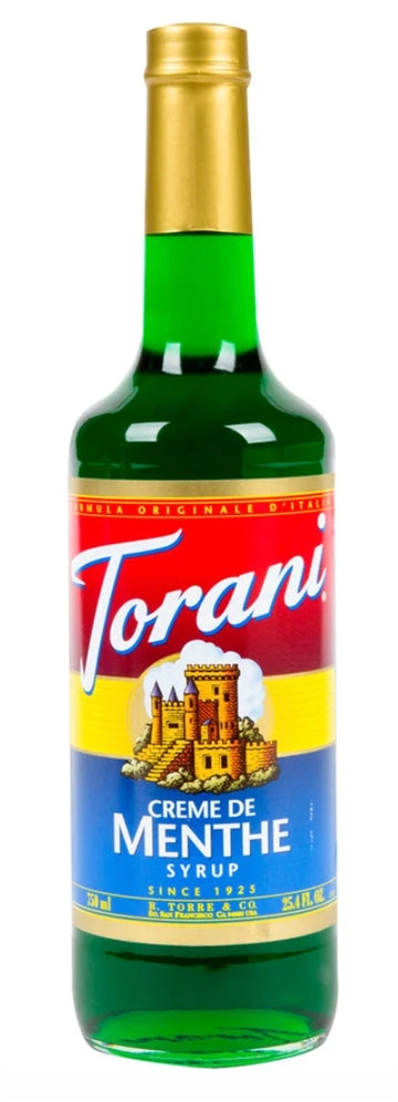 Torani Creme De Menthe 4/750ml