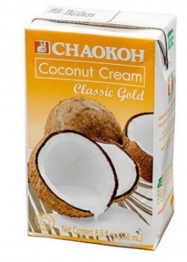 Chaokoh Coconut Cream 250ML Carton (Tetrapak)