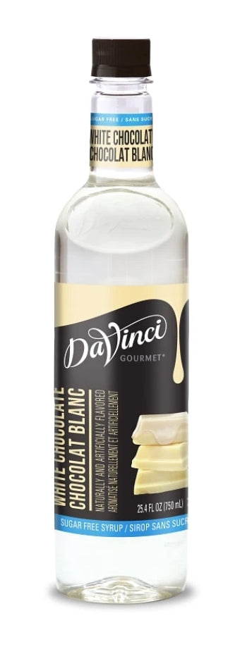 Davinci SF White Chocolate 12/750ml (PET)