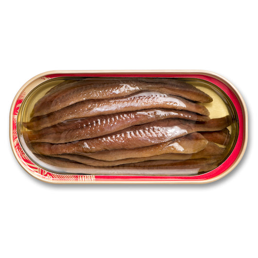 Anchovies in Oil Flat 12/13oz