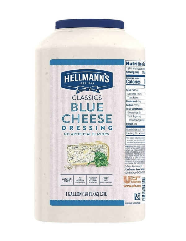 Dressing Blue Cheese Chunky 4/1gal Hellmans